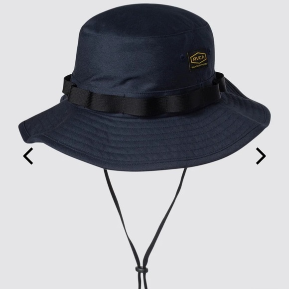 RVCA Mens Dayshift Boonie Hat Dayshift Collection Navy Outdoor Hiking Boating - Picture 3 of 12